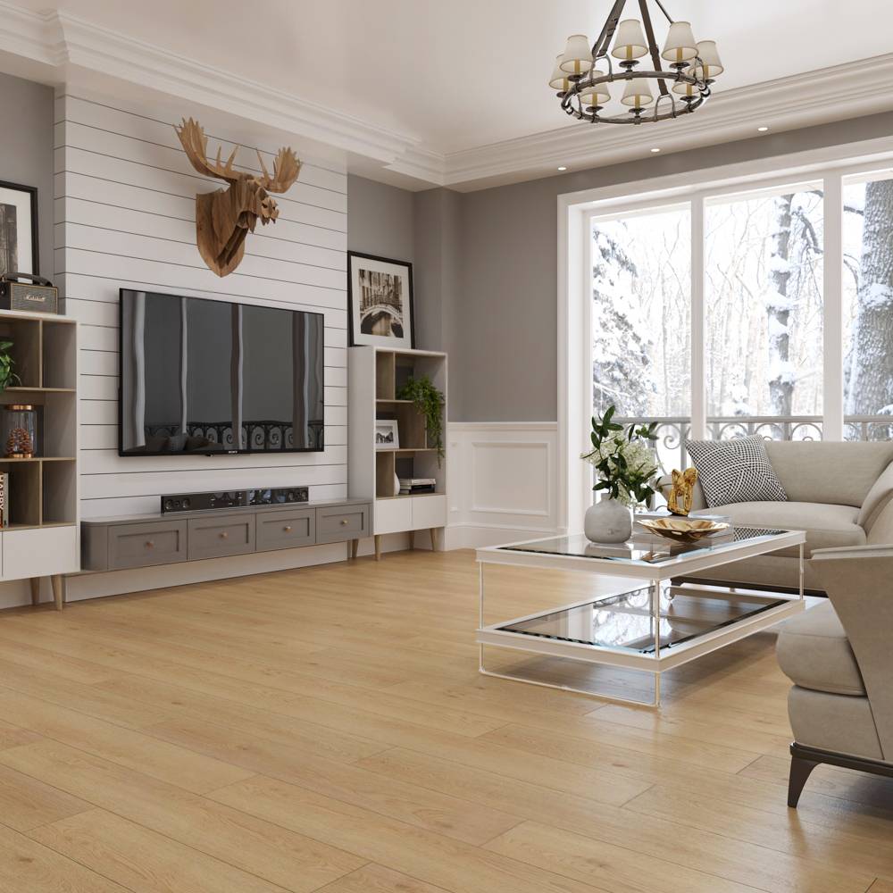 Кварцвиниловая плитка Alpine Floor Easy Line ЕСО 3-37 Дуб Марципановый
